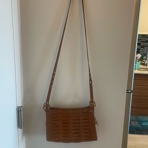 Steve Madden Crossbody Leather Cognac Purse